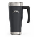 16oz Insulated Mug with Leak-Proof Slide Lock Lid and Double-Wall Vacuum Performance for Hot or Cold Drinks