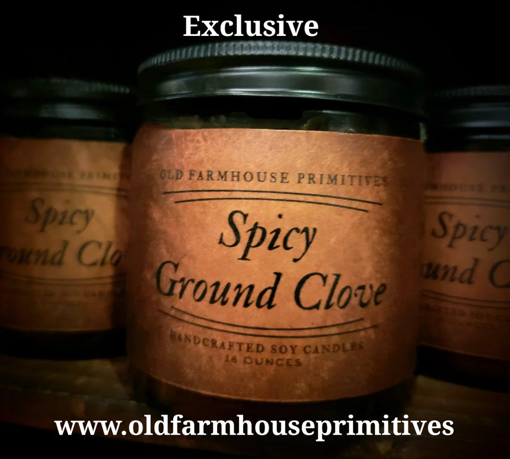 16oz Soy Jar Candles with Cozy Bakery, Spice, Citrus and Farmhouse Scents for Warm Home Fragrance