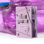 18-Inch Doll Bedroom Accessories Set with Purple Chair, Pretend CD Player, Alarm Clock Radio and Grin Pin Banner