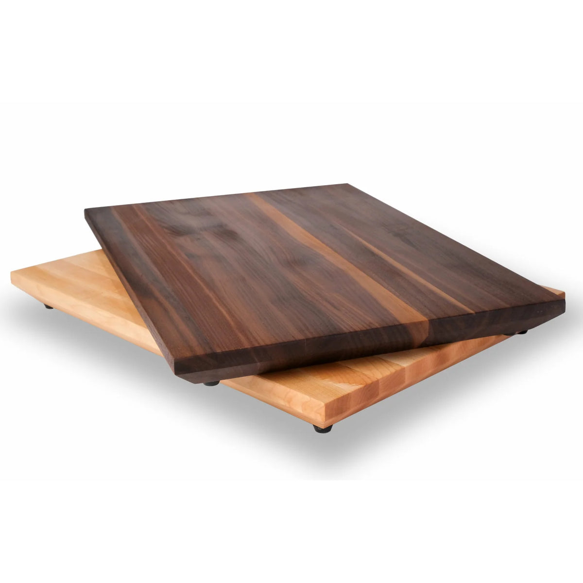 18 x 13 Inch Wood Cutting Board in Maple or Walnut