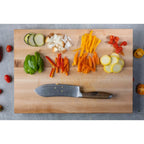18 x 13 Inch Wood Cutting Board in Maple or Walnut