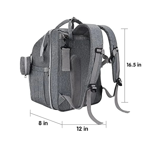 19-Pocket Diaper Bag Backpack