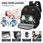 19-Pocket Diaper Bag Backpack