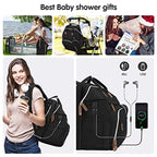 19-Pocket Diaper Bag Backpack