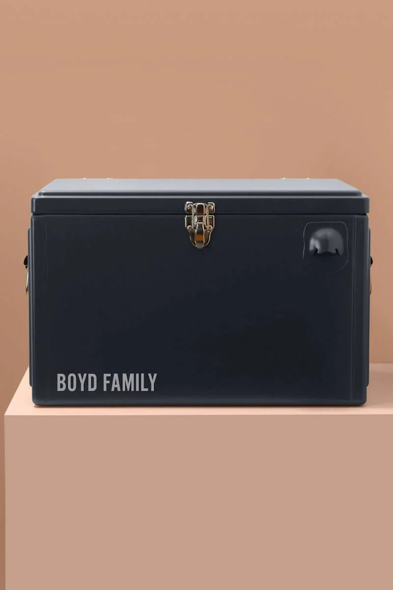 20 Liter Insulated Cooler with Hinged Handles and Latch Closure for Picnics, Parties, Camping, and Wine Bottles