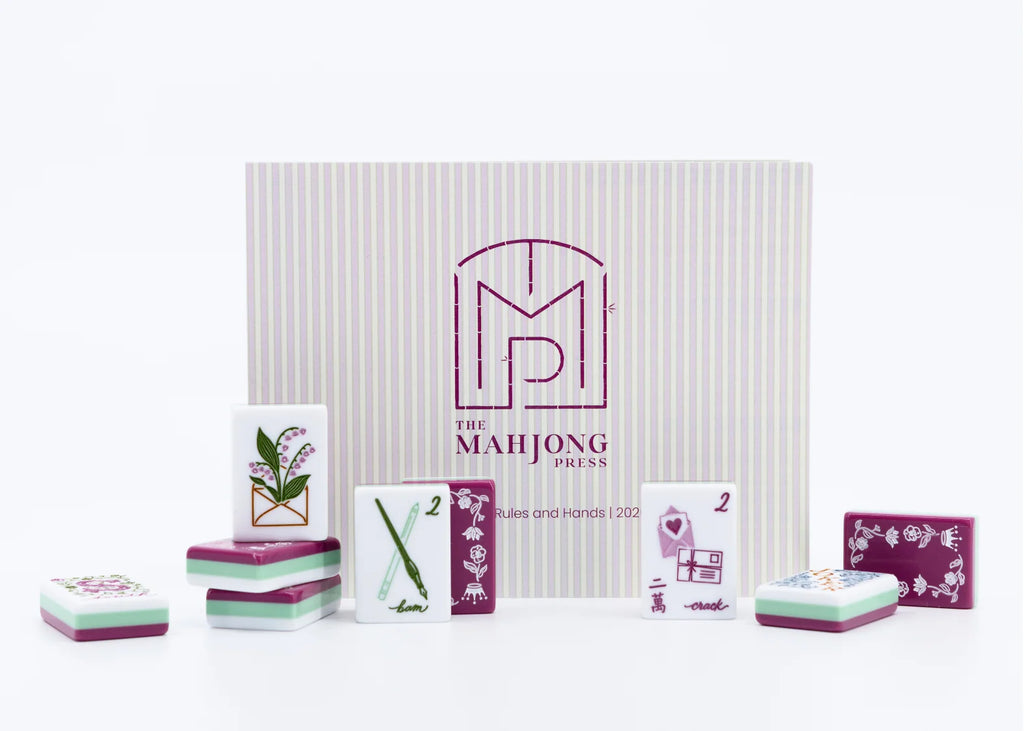 2026 American Mahjong Card with Waterproof Tri-Fold Design, Complete Hands, Scoring and Quick Reference Guide