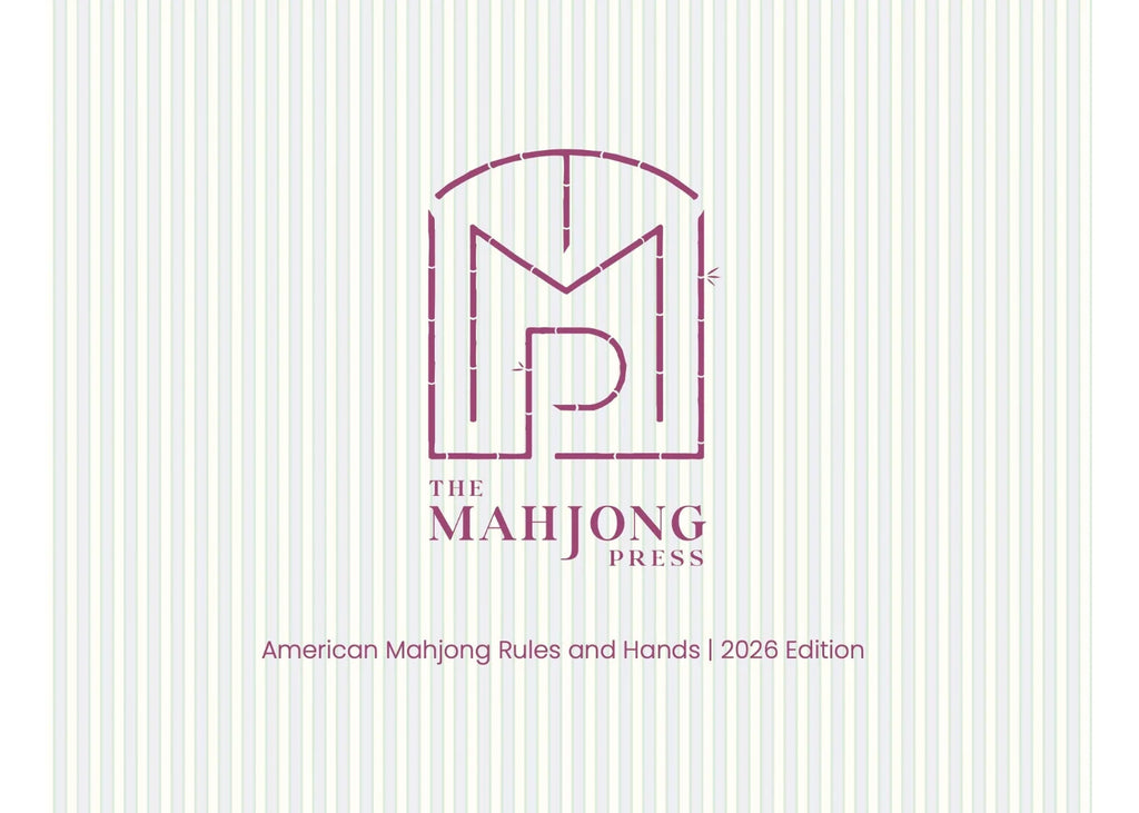 2026 American Mahjong Card with Waterproof Tri-Fold Design, Complete Hands, Scoring and Quick Reference Guide