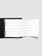 2027 Fold Out Planner Insert with Preprinted Holidays and a Trifold Layout for Annual Date Planning