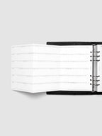 2027 Fold Out Planner Insert with Preprinted Holidays and a Trifold Layout for Annual Date Planning