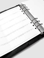 2027 Fold Out Planner Insert with Preprinted Holidays and a Trifold Layout for Annual Date Planning