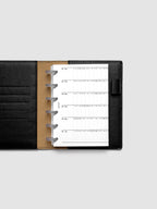 2027 Fold Out Planner Insert with Preprinted Holidays and a Trifold Layout for Annual Date Planning