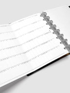 2027 Fold Out Planner Insert with Preprinted Holidays and a Trifold Layout for Annual Date Planning