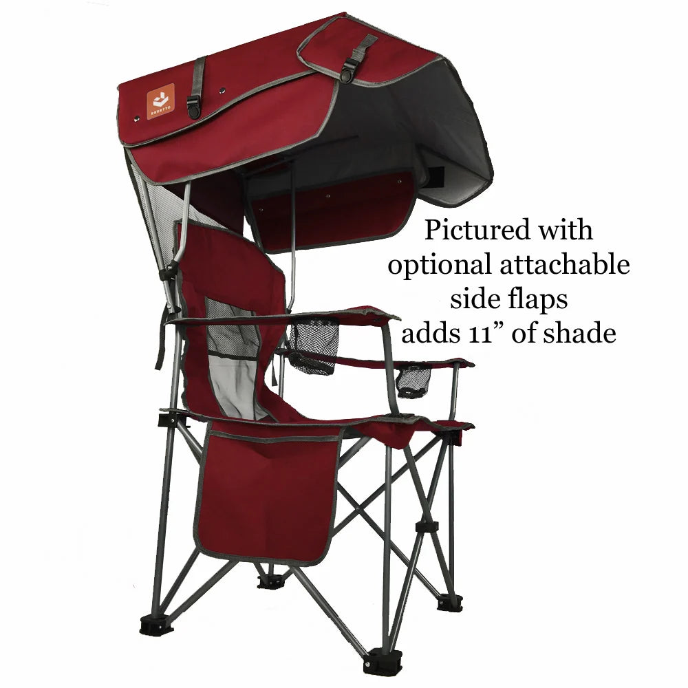 24-Inch Adjustable Canopy Folding Chair