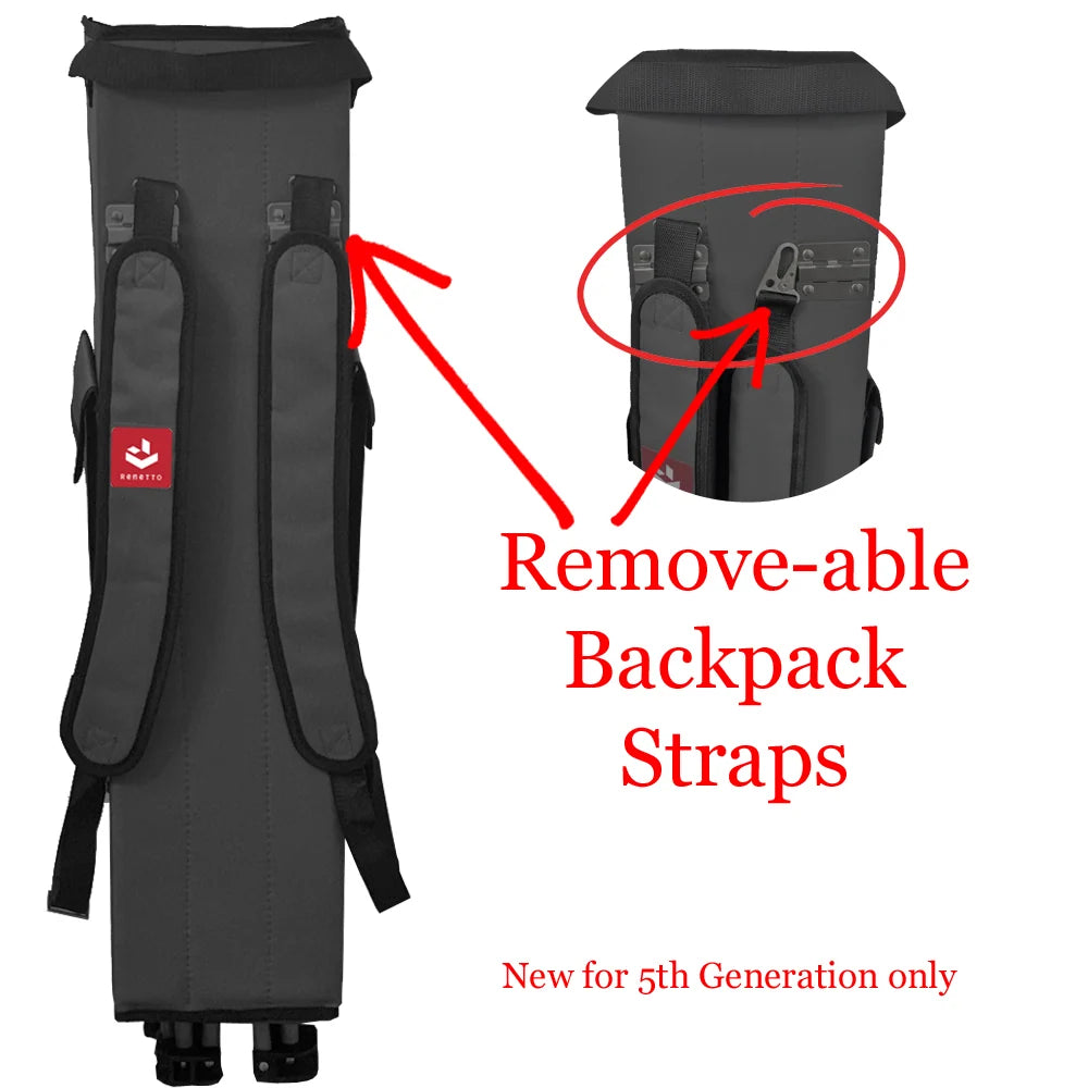 24-Inch Adjustable Canopy Folding Chair