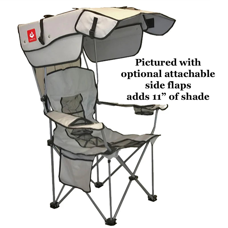 24-Inch Adjustable Canopy Folding Chair