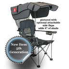24-Inch Adjustable Canopy Folding Chair