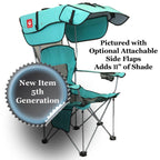 24-Inch Adjustable Canopy Folding Chair