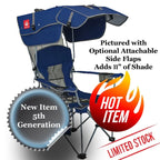24-Inch Adjustable Canopy Folding Chair