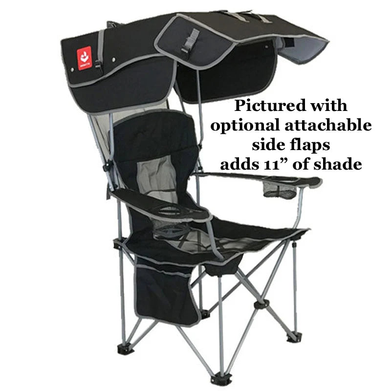 24-Inch Adjustable Canopy Folding Chair