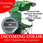 24-Inch Adjustable Canopy Folding Chair