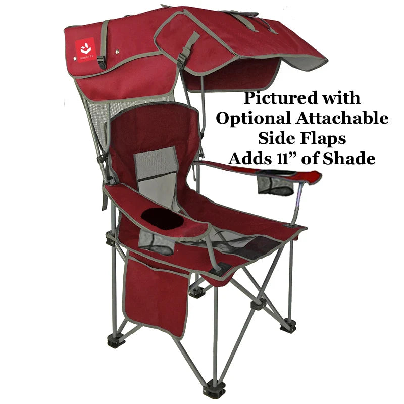 24-Inch Adjustable Canopy Folding Chair