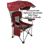 24-Inch Adjustable Canopy Folding Chair