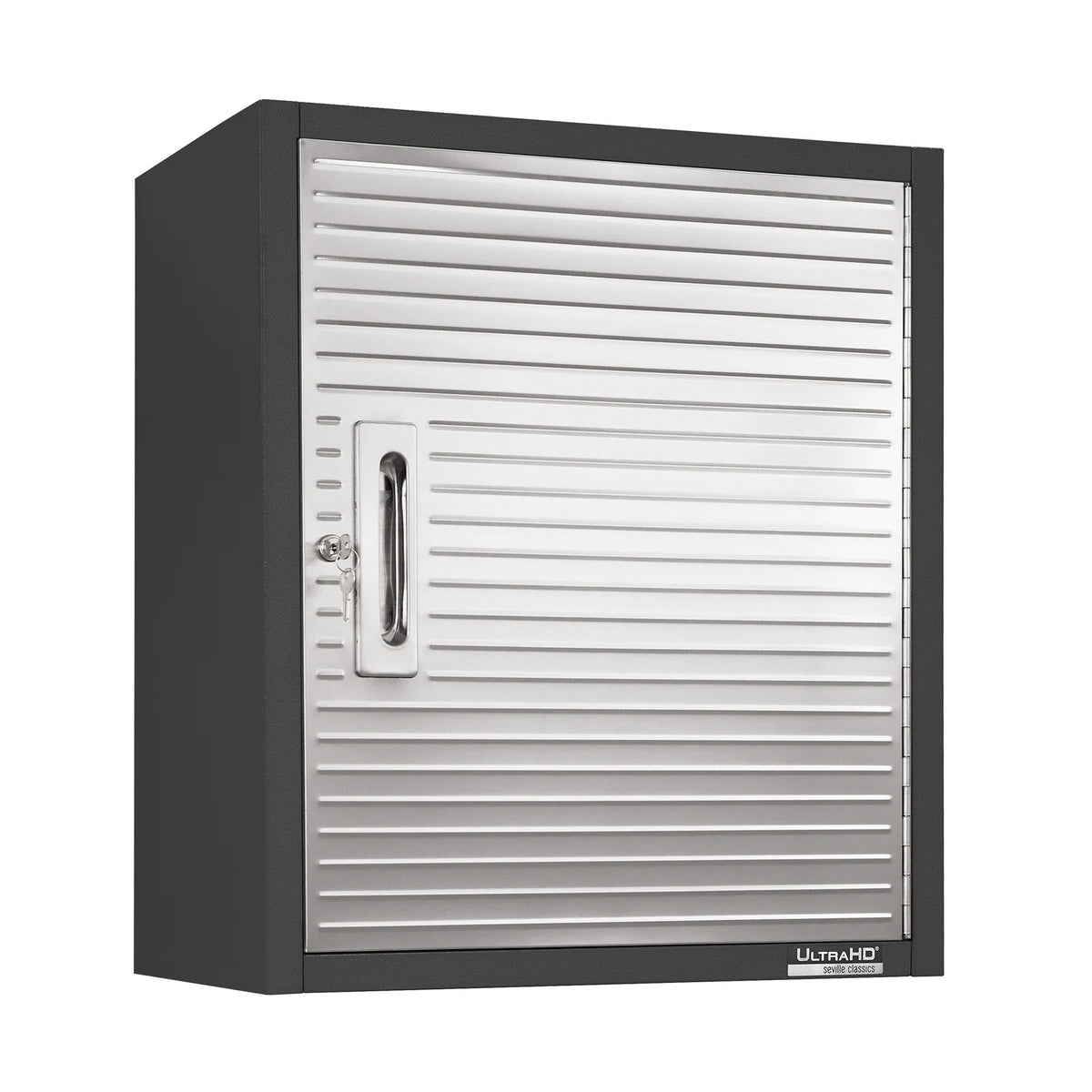 24-Inch Steel Wall Cabinet, Graphite