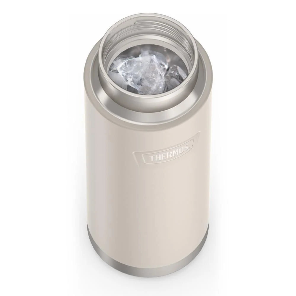 24 oz Insulated Stainless Steel Water Bottle with Leak-Proof Screw Top and Sweat-Proof Grip Base