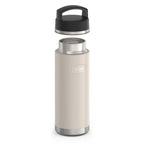 24 oz Insulated Stainless Steel Water Bottle with Leak-Proof Screw Top and Sweat-Proof Grip Base
