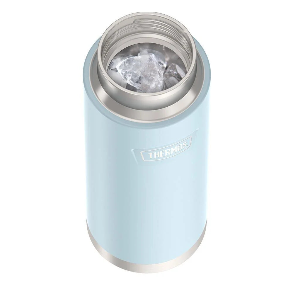 24 oz Insulated Stainless Steel Water Bottle with Leak-Proof Screw Top and Sweat-Proof Grip Base