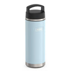 24 oz Insulated Stainless Steel Water Bottle with Leak-Proof Screw Top and Sweat-Proof Grip Base