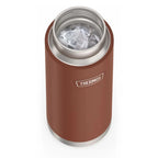 24 oz Insulated Stainless Steel Water Bottle with Leak-Proof Screw Top and Sweat-Proof Grip Base