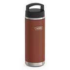 24 oz Insulated Stainless Steel Water Bottle with Leak-Proof Screw Top and Sweat-Proof Grip Base