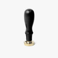 25mm Personalized Monogram Wax Seal Stamp in a 1920s Art Deco, 25mm (1 Inch)-Classic (Black)