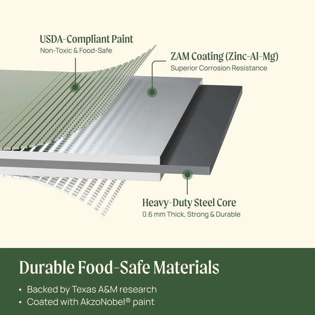 26-Inch Tall Raised Garden Bed Kit in Modular Metal