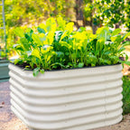 26-Inch Tall Raised Garden Bed Kit in Modular Metal