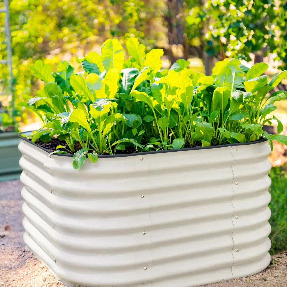26-Inch Tall Raised Garden Bed Kit in Modular Metal