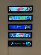 27x40 LED Poster Frame with 6000K Illumination, Snap-Open Borders and Adjustable Brightness in Multiple Colors