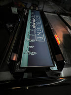 27x40 LED Poster Frame with 6000K Illumination, Snap-Open Borders and Adjustable Brightness in Multiple Colors
