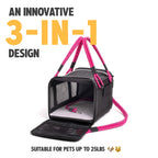 3-in-1 Soft-Sided Dog Carrier