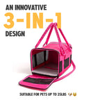 3-in-1 Soft-Sided Dog Carrier