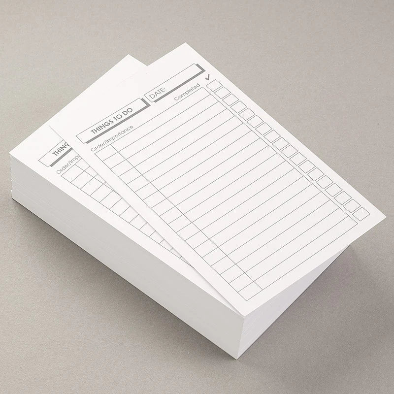 3 x 5 Lined To-Do Index Cards, 100-Card Refill for Checking Off Daily Tasks · 3x5 lined index cards