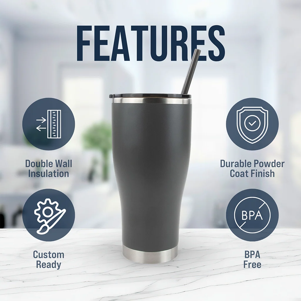 30 oz Modern Curve Tumbler