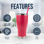 30 oz Modern Curve Tumbler