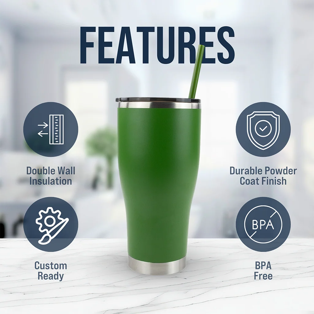 30 oz Modern Curve Tumbler