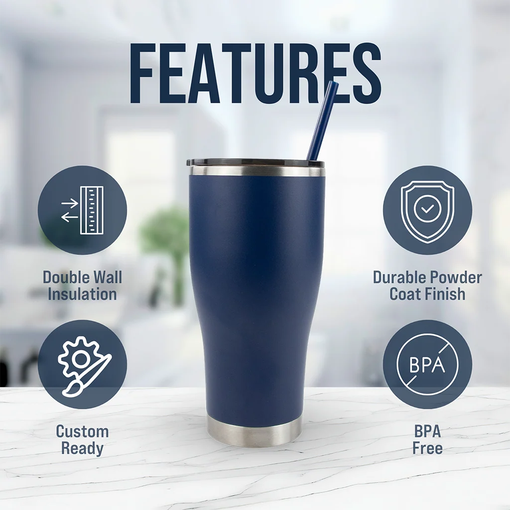 30 oz Modern Curve Tumbler
