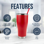 30 oz Modern Curve Tumbler