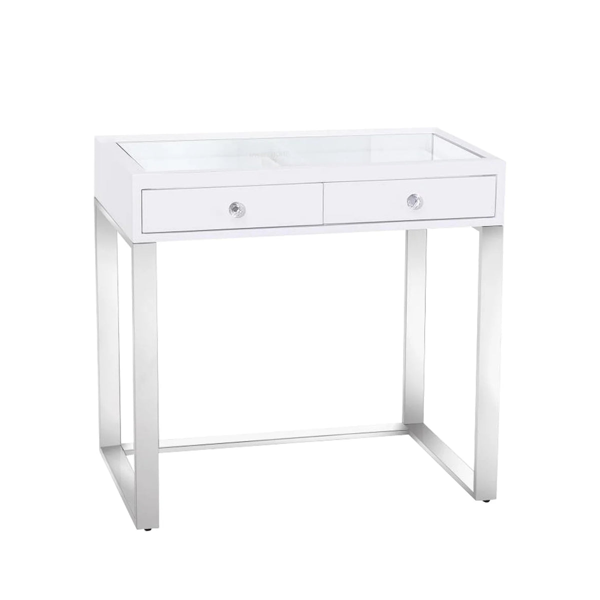 31.5-Inch Vanity Table, White