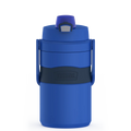 32 oz Insulated Water Bottle with Wide Mouth and 10-Hour Cold Retention for Hiking, Workouts, and Long Days — BLUE