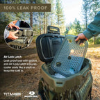 36 Can High Performance Welded Cooler with Leak Proof Seal, SmartShelf, Tie Down Slots and Adjustable Carry Strap
